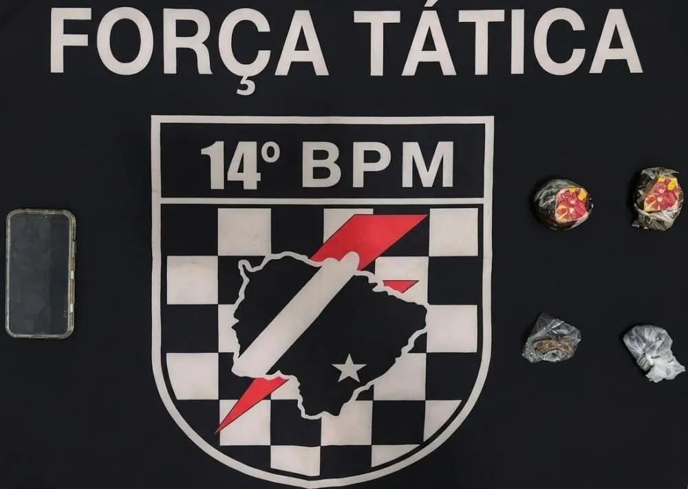 Força Tática prende dois homens por tráfico de drogas em Fátima do Sul