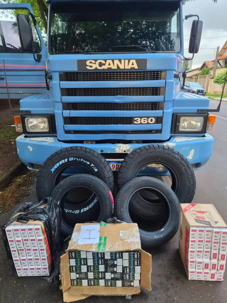 Força Tática apreende carga de mercadorias do Paraguai avaliada em R$ 262 mil em Fátima do Sul